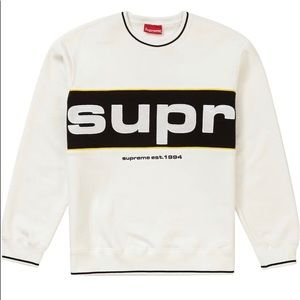 Supreme Piping Crewneck Size Medium